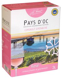 Miniature JL Parsat - IGP PAYS D'OC Cépage Cinsault Grenache Rosé